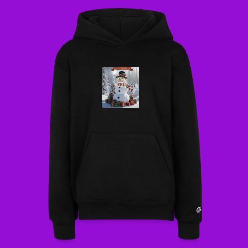 Merry Christmas - Champion Youth Hoodie