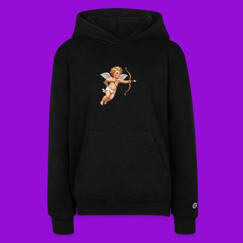 Cupid with twohearts set - Champion Youth Hoodie