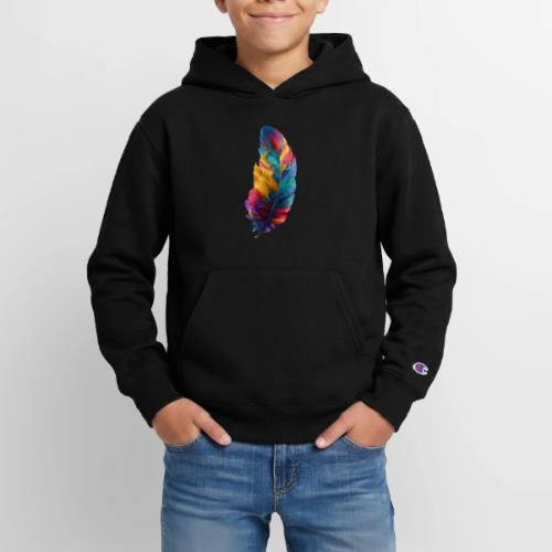 Spectrum Feather Flow - Champion Youth Hoodie