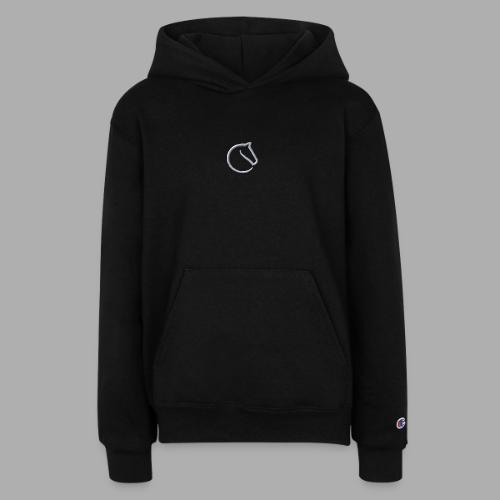 embroidered logo - Champion Youth Hoodie