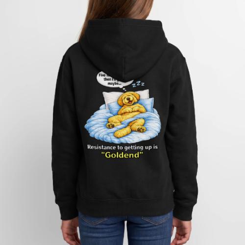 Funny Goldendoodle Sleeping design. - Champion Youth Hoodie