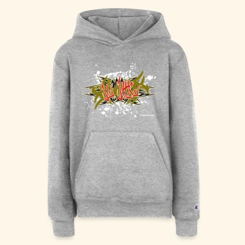 Jiu Jitsu 005 Graffiti wb TC - Champion Youth Hoodie