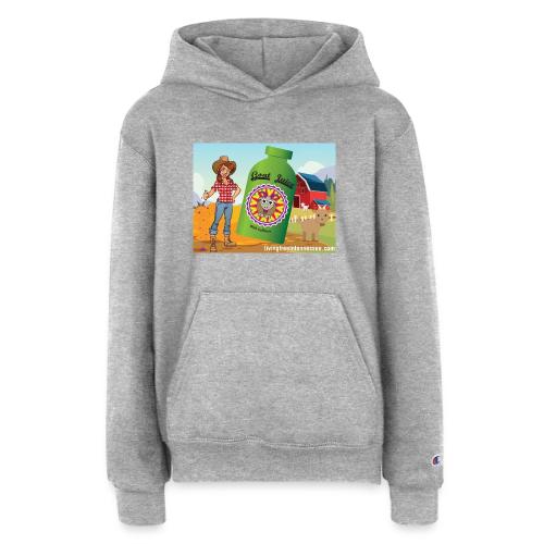 Nicole Sauce's Goat Juice - Champion Youth Hoodie