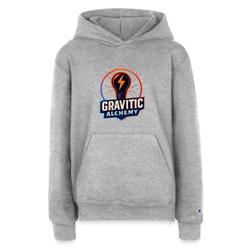 Gravitic Alchemy Logo - Champion Youth Hoodie