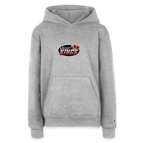Passport Kings logo for dark shirts - Champion Youth Hoodie