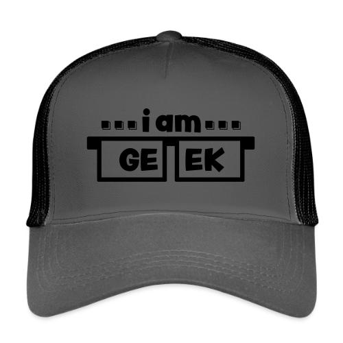 iamGEEK LOGO - Hat - Eco Trucker Cap