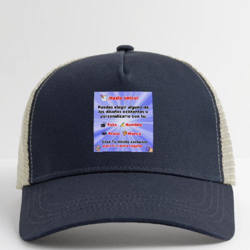 Personalized Souvenirs with Photo, Phrase, Design - Eco Trucker Cap