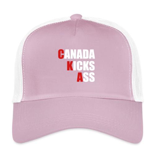 Canada Kicks Ass Vertical - Eco Trucker Cap