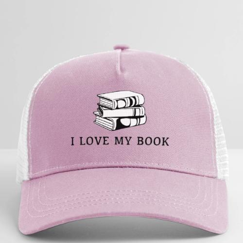 I love my book t-shirt - Eco Trucker Cap