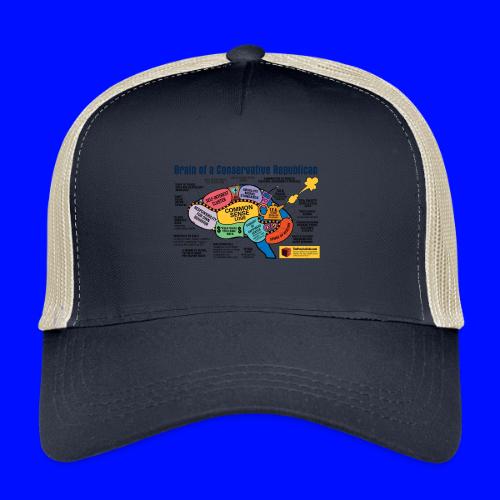 Brain of a Conservative Republican - Eco Trucker Cap