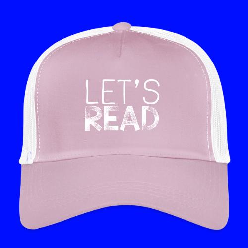 Let's Read Teacher Pillow Classroom Library Pillow - Eco Trucker Cap