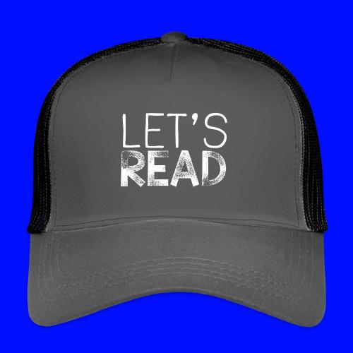 Let's Read Teacher Pillow Classroom Library Pillow - Eco Trucker Cap