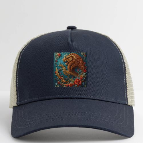 Fantasy souvenirs, regional Mexican designs - Eco Trucker Cap