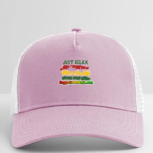 Just relax reggae rasta tropical sunset - Eco Trucker Cap