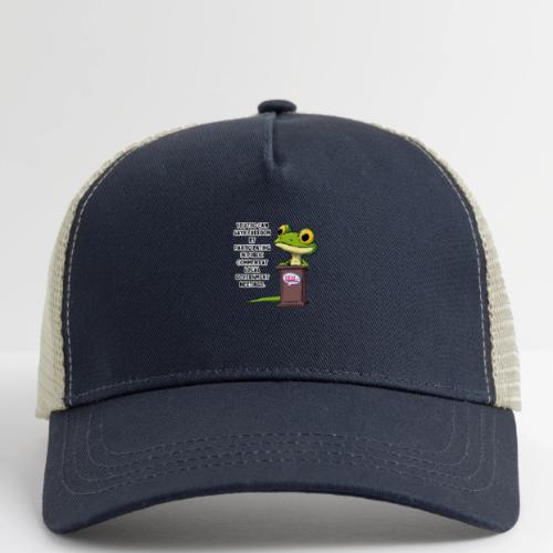 Public Comment Lizard Design - Eco Trucker Cap