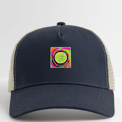 Lime Slice Pop Art - Eco Trucker Cap