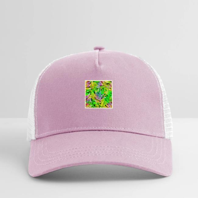 Vibrant Plant Strokes Design