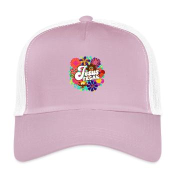 Jesus Freak - Eco Trucker Cap - lilac/white  - Front