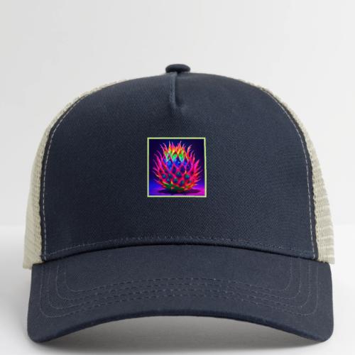 Electric Neon Dragon Fruit - Eco Trucker Cap