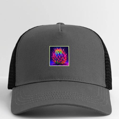 Electric Neon Dragon Fruit - Eco Trucker Cap