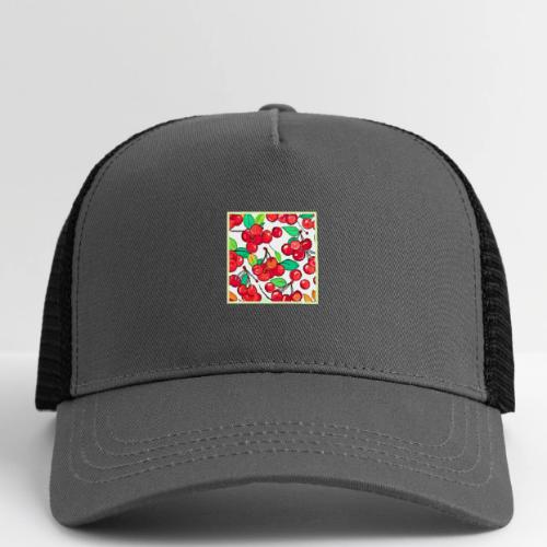 Cherry Pattern Design - Eco Trucker Cap