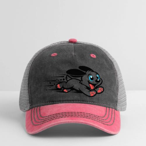 Speedy Pup Sprint on the Run - Pigment Dyed Trucker Hat