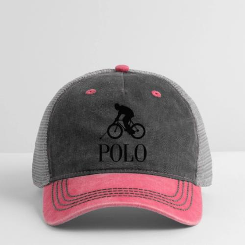 bike polo - Pigment Dyed Trucker Hat