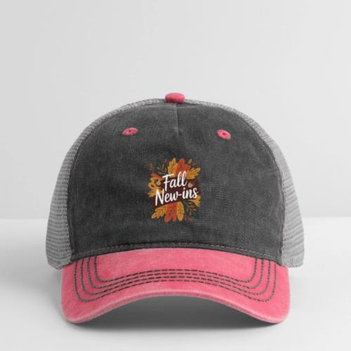 Fall New-Ins Autumn Leaves Acorn Seasonal Outfit - Pigment Dyed Trucker Hat
