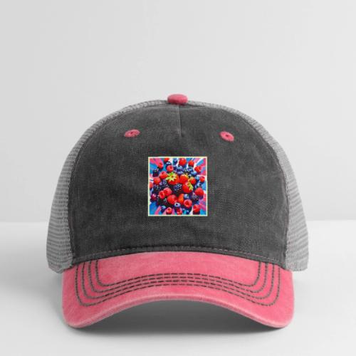 Berrylicious Burst Delight - Pigment Dyed Trucker Hat