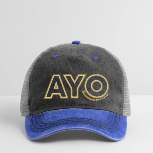 AyoGaming's Logo v1 - Pigment Dyed Trucker Hat