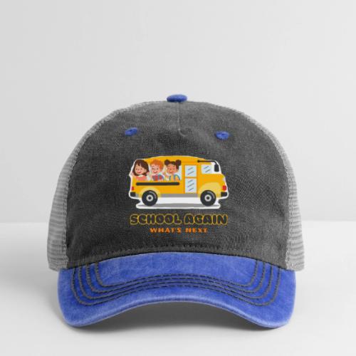 first day of school outfit- school again - Pigment Dyed Trucker Hat