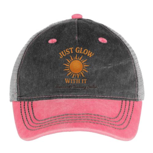 Just Glow With It - Pigment Dyed Trucker Hat