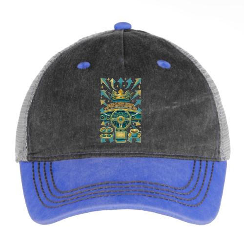 Backseat Driver T Shirt, Funny Dad Gift - Pigment Dyed Trucker Hat