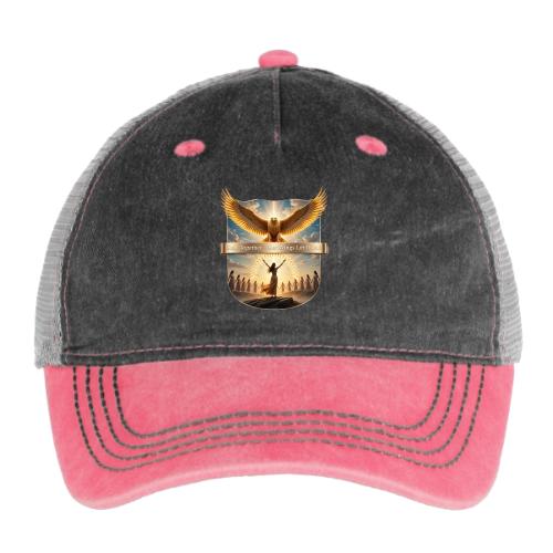Women’s Day Eagle Matriarch T Shirt,, Gift for Mom - Pigment Dyed Trucker Hat
