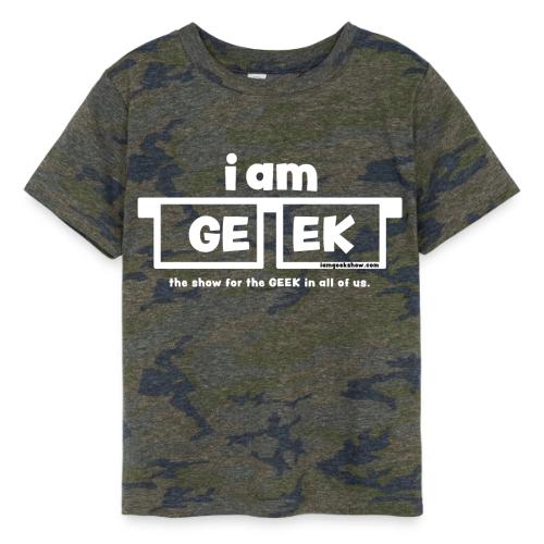 iamGEEK classic White - Toddler Fine Jersey T-Shirt