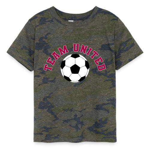 Team United Soccer Ball Sports Design - Toddler Fine Jersey T-Shirt