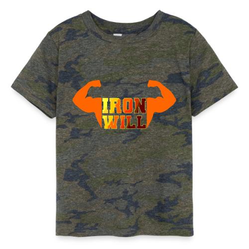 Bodybuilding: Iron Will Power - Toddler Fine Jersey T-Shirt
