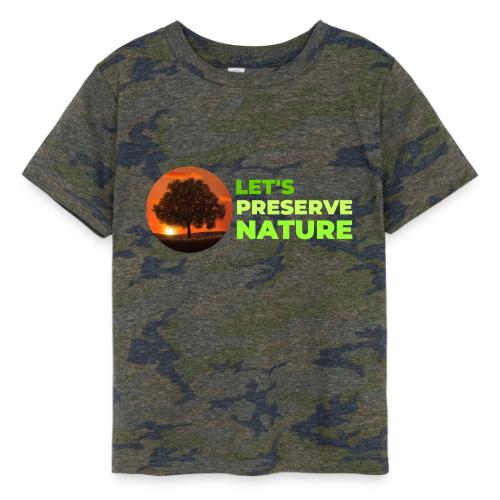 Nature protection - Toddler Fine Jersey T-Shirt