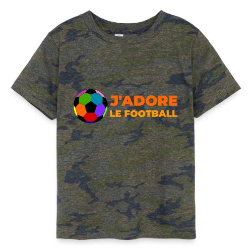 I love football - Toddler Fine Jersey T-Shirt