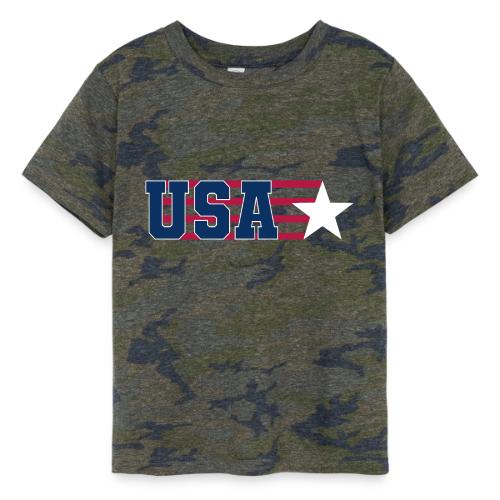 Star Stripe USA - Toddler Fine Jersey T-Shirt