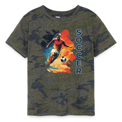 Soccer Action Pulse - Toddler Fine Jersey T-Shirt