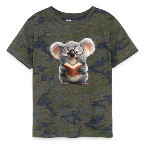3D Gamer Koala Cozy Cartoon Design - Toddler Fine Jersey T-Shirt