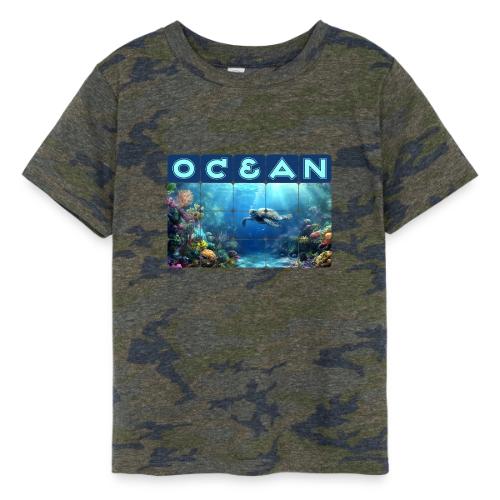 Ocean: Turtle Drift - Toddler Fine Jersey T-Shirt