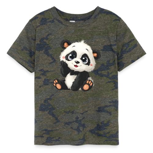 Blushing Baby Panda - Toddler Fine Jersey T-Shirt