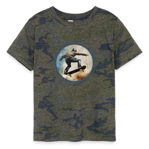 Skateboarding Energy - Toddler Fine Jersey T-Shirt