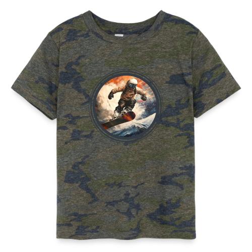 Snowboarding Elevation - Toddler Fine Jersey T-Shirt