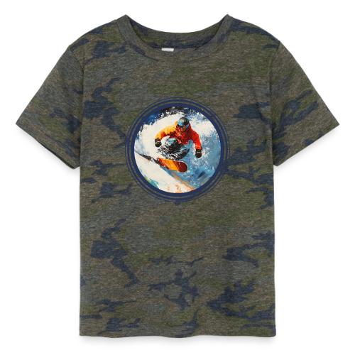 Snowboarding Rebel - Toddler Fine Jersey T-Shirt