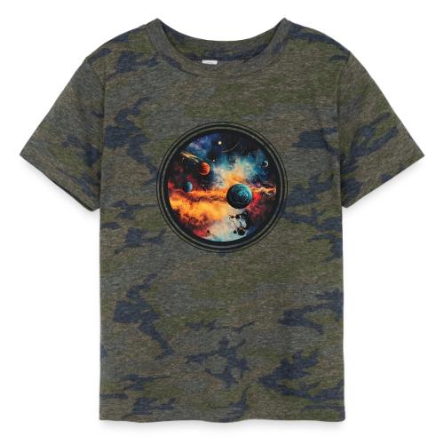 Cosmic Brush Planets - Toddler Fine Jersey T-Shirt