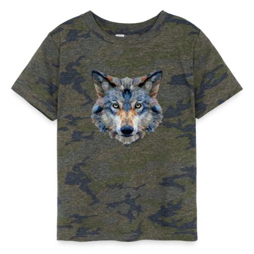 Wolf: Chromatic Wild Gaze - Toddler Fine Jersey T-Shirt