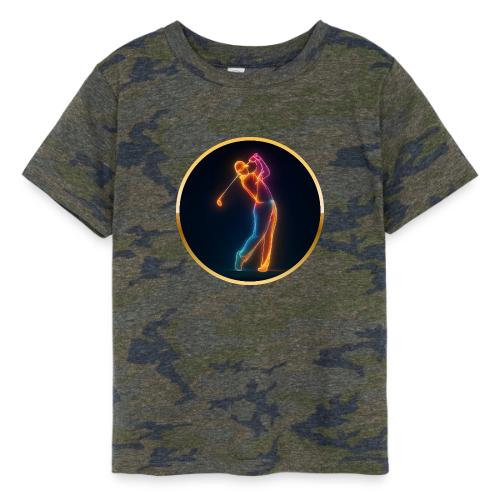 Neon Golf Motion - Toddler Fine Jersey T-Shirt